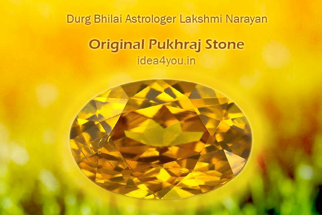 Original Pukhraj Stone