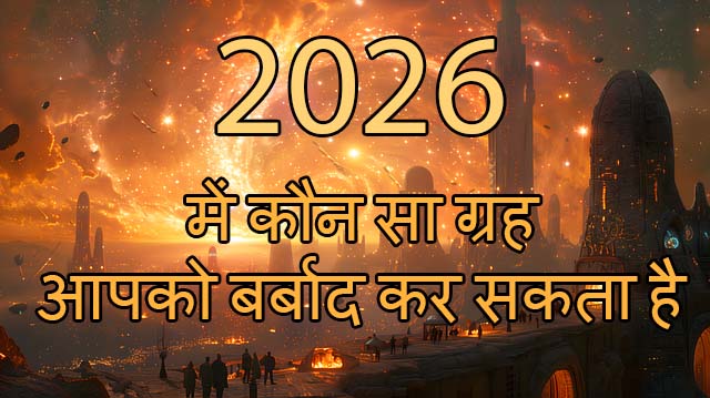 2026 में कौन सा ग्रह आपको बर्बाद कर सकता है