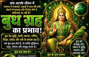 सभी 12 भावों में नीच के बुध के शुभ-अशुभ प्रभाव — जानें दुर्ग भिलाई ज्योतिष लक्ष्मी नारायण से